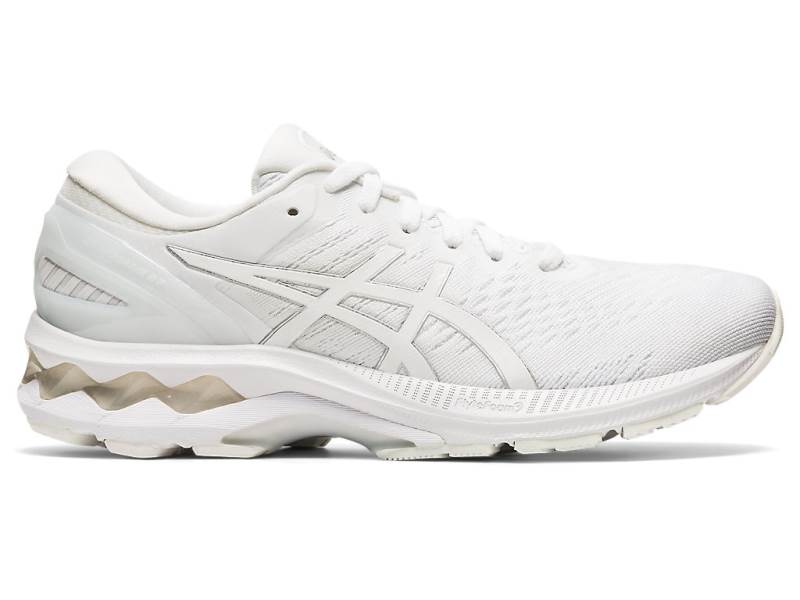 Dámské Běžecké Boty Asics GEL-KAYANO 27 Bílé 54890CLZU